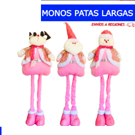 Monos Patas Largas Rosado